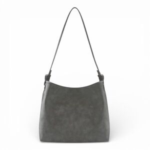 8 Other Reasons Suedette Betsy Slouch Tote - In Stone Gray New